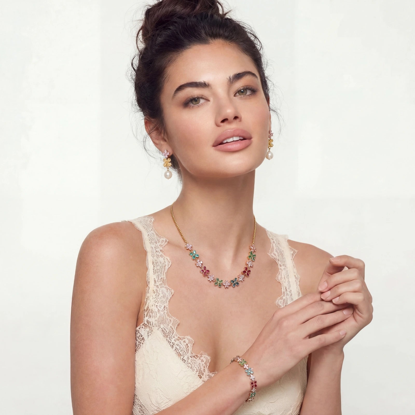 Garden Bloom Jewelry Set